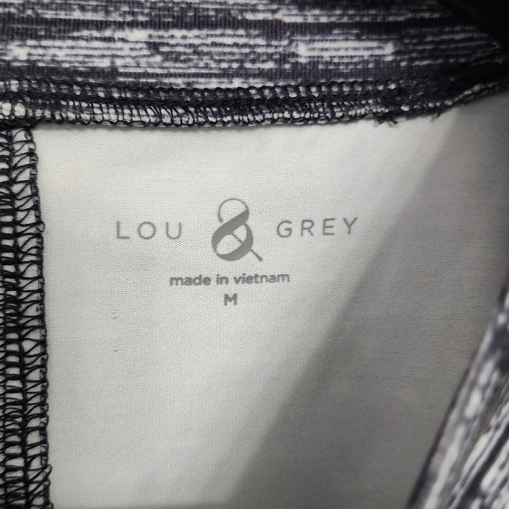 Lou & Grey Marled Knit Pullover Sweatshirt Women Size Medium - Picture 4 of 6